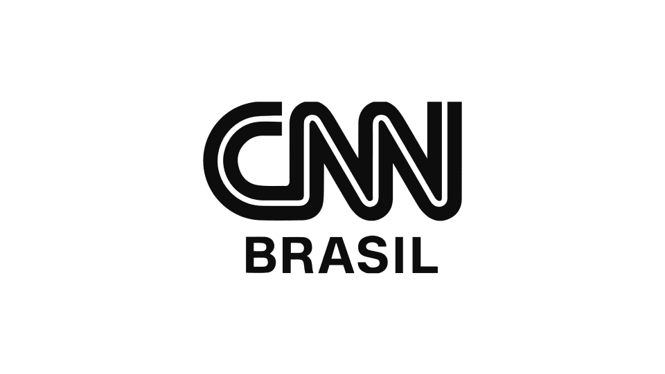 Black CNN Brasil Logo 